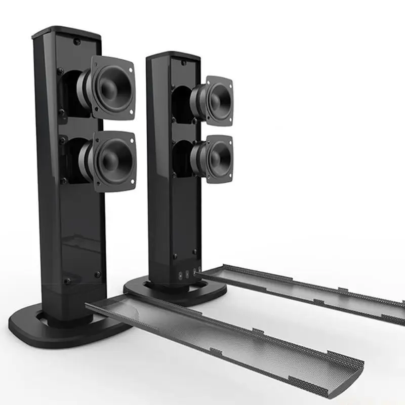 Фото M5TD Беспроводная Bluetooth-совместимая колонка Домашний кинотеатр Многофункциональный сабвуфер с разделенной звуковой панелью и №3