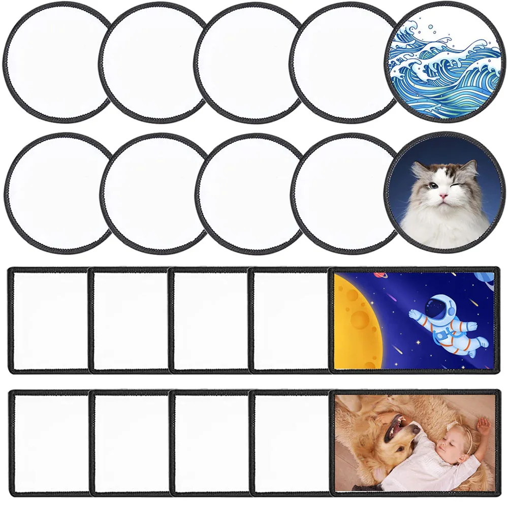 10 шт./набор сублимационные патчи для одежды