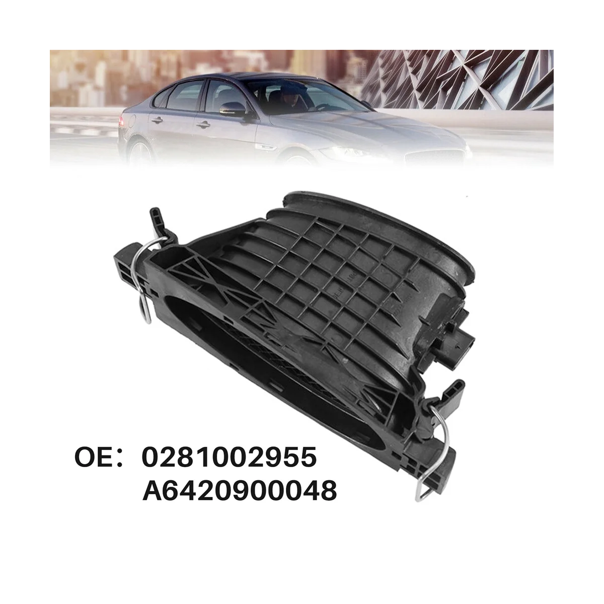 Автомобильный расходомер воздуха 4-Pin 0281002955 A6420900048 для Mercedes Benz GL350 ML280 GL320 C320 E280 350 G320