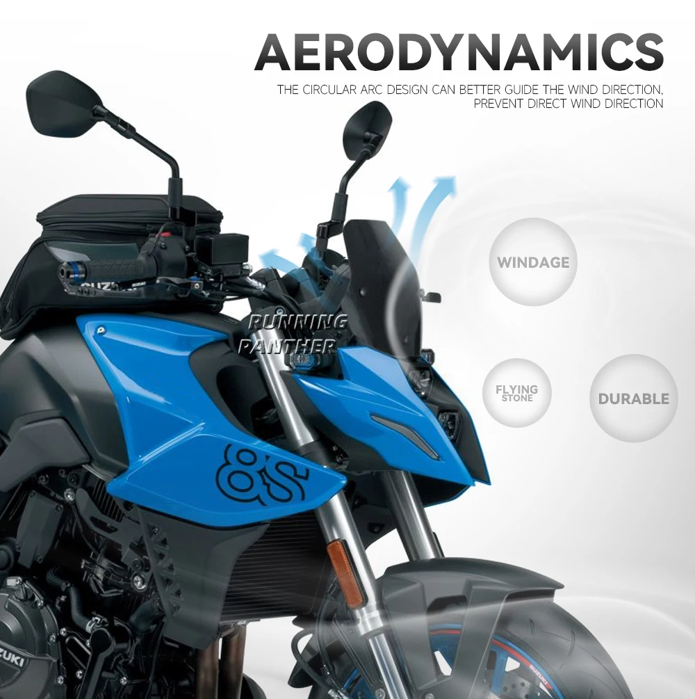 Для Suzuki GSX-8S gsx-8s 2023 2024 аксессуары для мотоциклов передние лобовые стекла