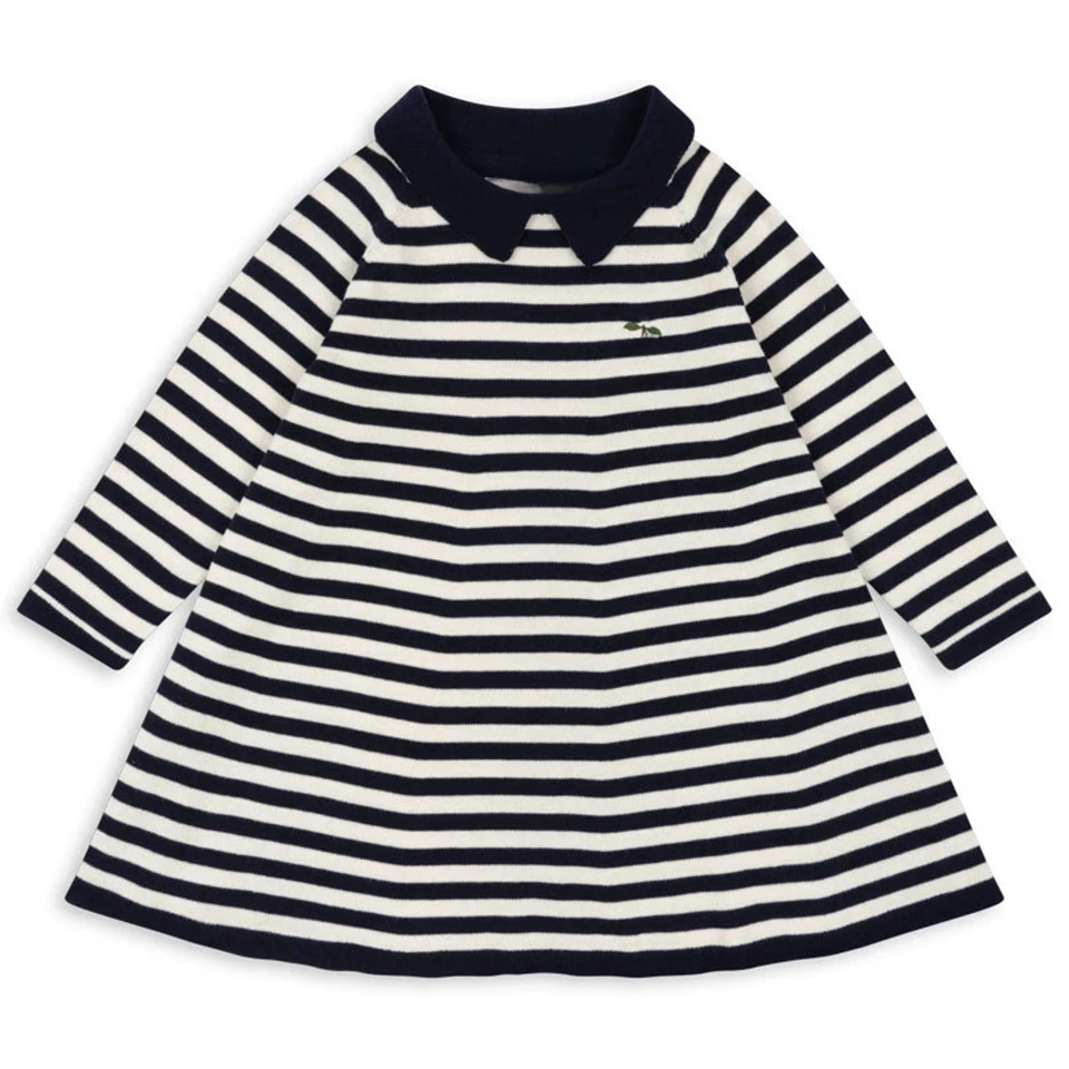 Одежда для маленьких девочек 2024 новая зимняя брендовая флисовая теплая одежда KS