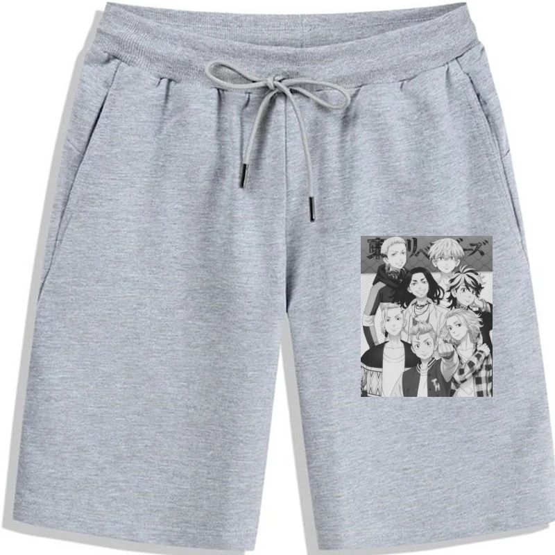 

Tokyo Revengers Men's men shorts Manga Anime Funny gym shorts Short Sleeve Crew Neck Men's shortss Cotton Gift Idea Clothes