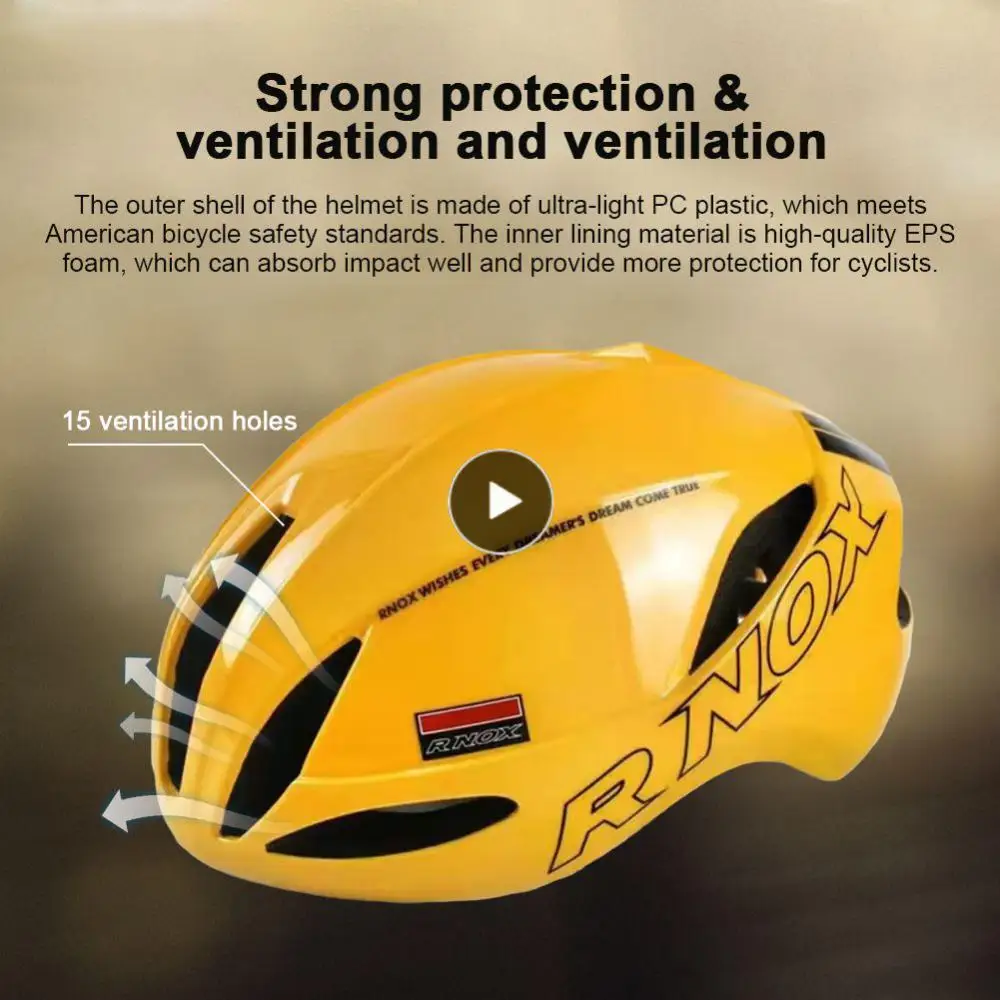 

Multi-color Racing Riding Cycling Helmet Pneumatic Powerful Protection Safety Helmets Ventilation High-quality For Men Women