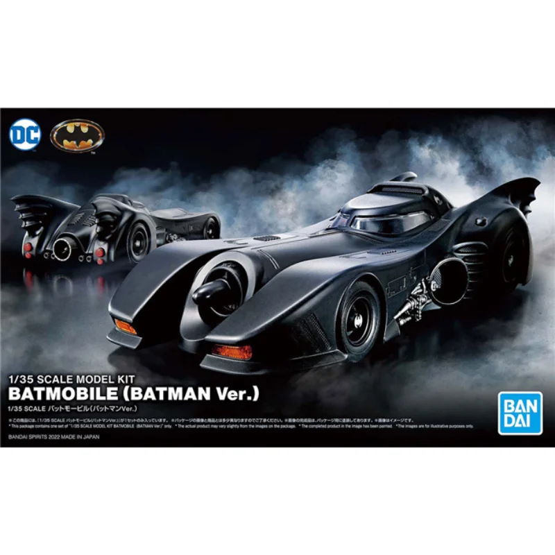 

Bandai 1/35 SCALE MODEL KIT Marvel BATMOBILE BATMAN VER Assembly Model Collection Action Figure Toy