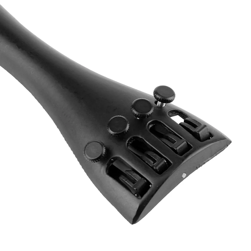 Запчасти для скрипок хвостовики из алюминия черные 3/4 4/4