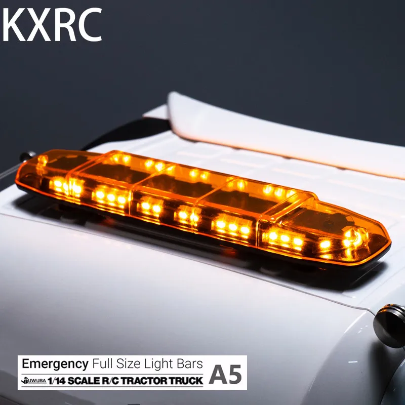 Фонарь на крыше Инженерная модель фонарь желтый 5 В для 1/14 Tamiya RC Truck Scania 770S Actros 3363
