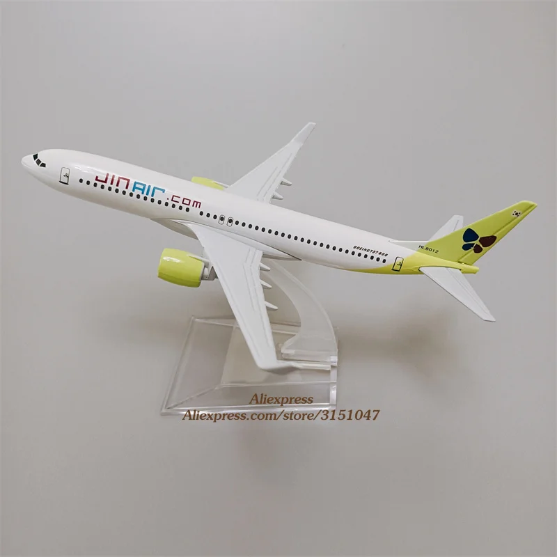 16 см корейский Боинг B747 аэробус A380 JEJU JIN TWAY B737 Сеул Пусан асана A320 модель литая