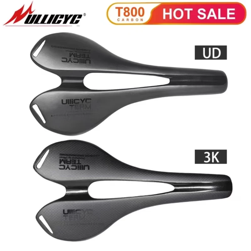 

Ullicyc-sillín de fibra de carbono para bicicleta de montaña, pieza de bici de carretera, MTB, ZD150, 2019, gran oferta