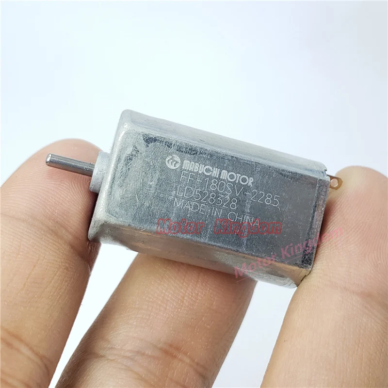 

MABUCHI FF-180SV-2285 DC 1.5V-3V 2.4V 5000RPM 20mm 180 Motor Metal Brush DIY Electric Shaver Hobby Toy Car Boat Model