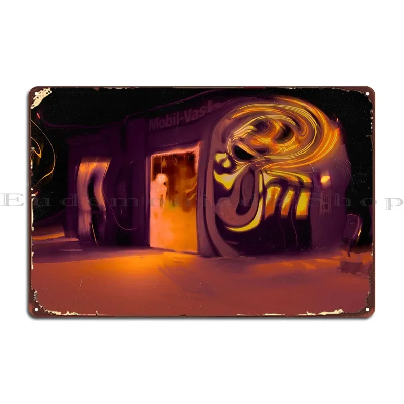 Deathrow металлическая табличка плакат настенная пещера фреска индивидуальный