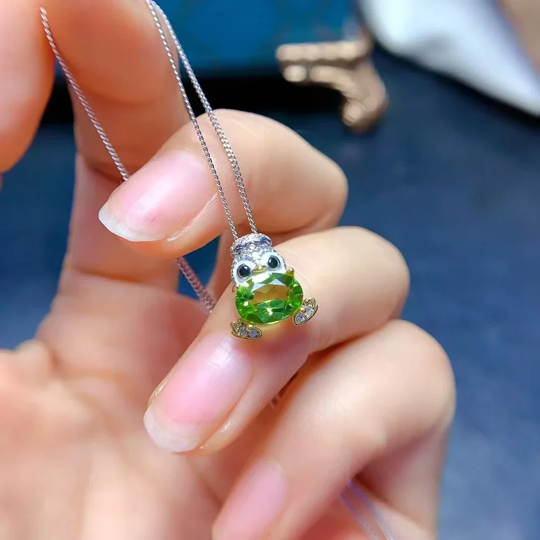 Ожерелье из серебра 100% пробы с натуральными перьями 6 мм * 8