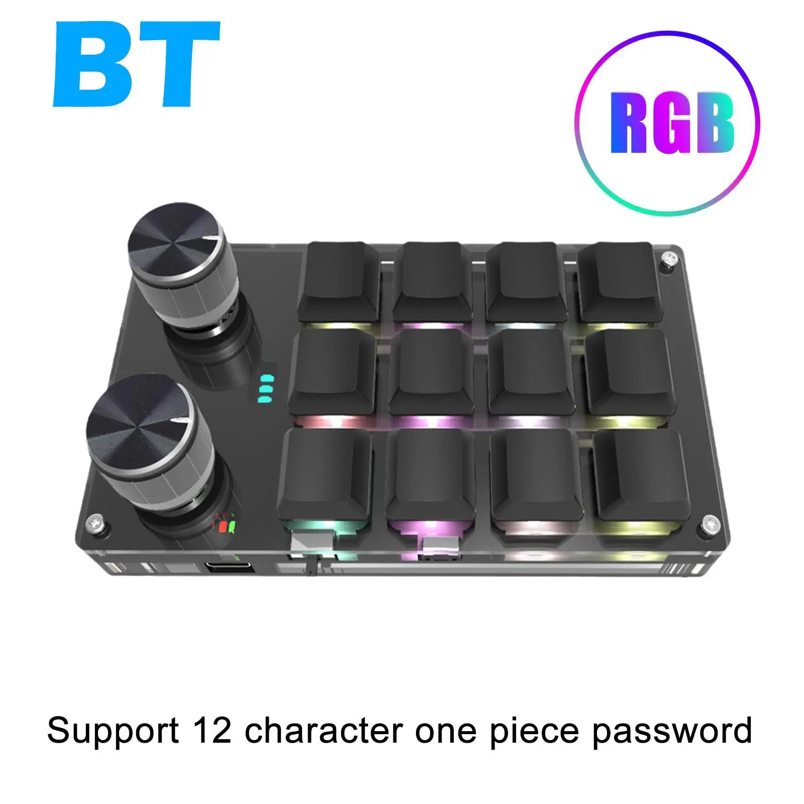 

Программирование макросъемки пользовательская ручка клавиатура RGB 12 клавиш копия вставка Мини-кнопка для фотошопа игровая клавиатура Меха...