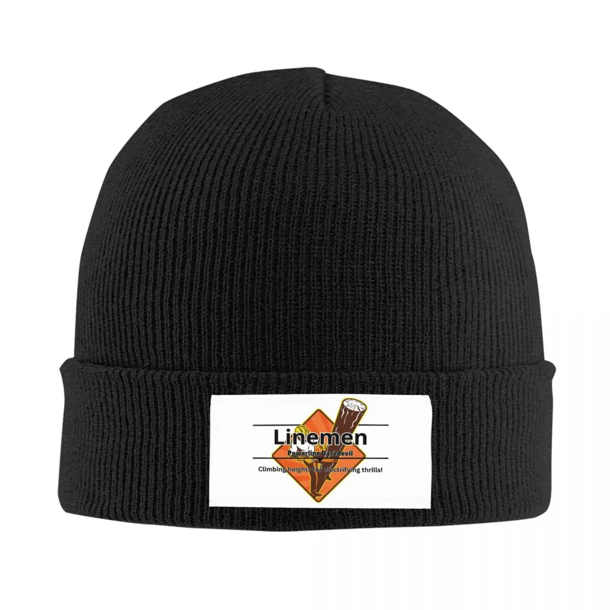 

Linemen Funny Knitted Hat 100% Acrylic Soft Christmas Gift