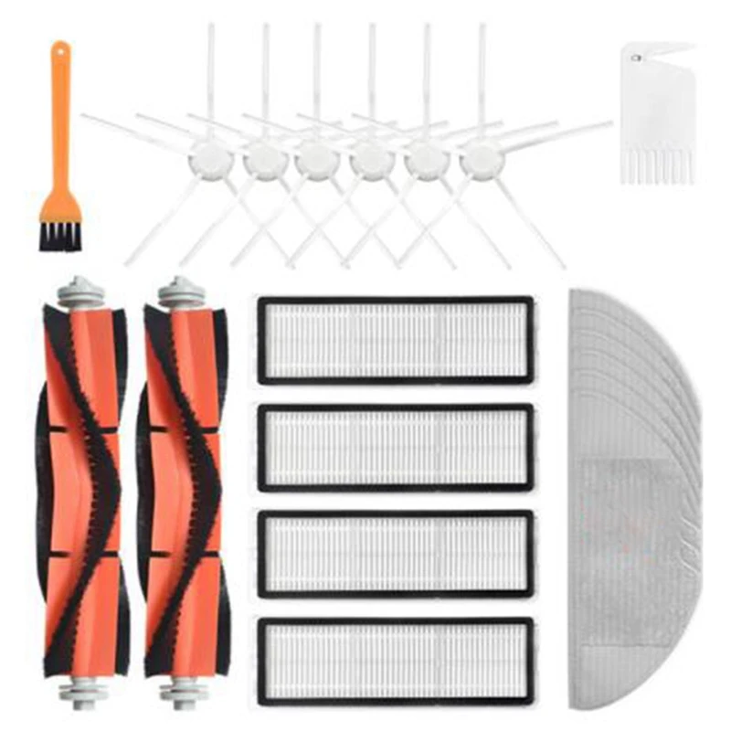 

For XiaoMi Mijia 1C 1T STYTJ01ZHM Dreame F9 Robot Vacuum Cleaner Accessories Main Brush Side Brush Filter Rag Parts