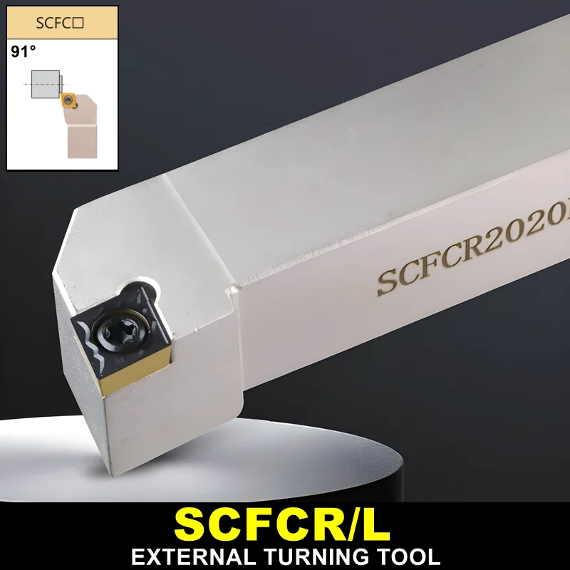 TUOZ SCFCR1010H06 SCFCR 1212H06 1616H09 2020K09 2020K12 2525M09 SCFCR2525M12 Внешний токарный держатель с ЧПУ