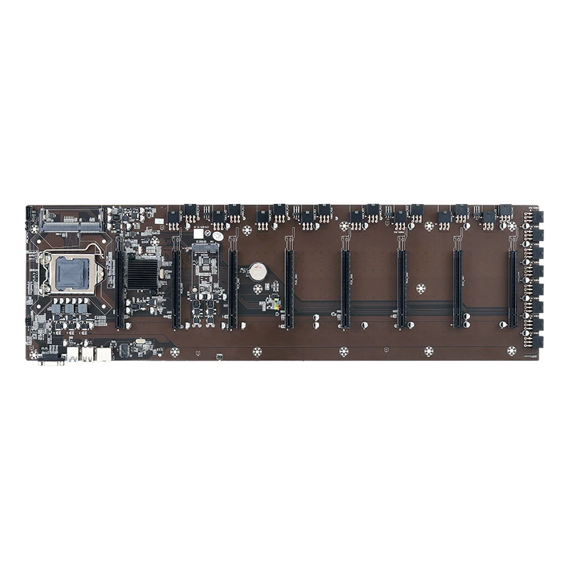 

B85-65-18 In-tel LGA1150 4-го поколения ЦП B85 DDR3L 1 * VGA USB3.0 USB2.0 Gigabit Lan 8 * PCIE слот GPU Майнер материнская плата