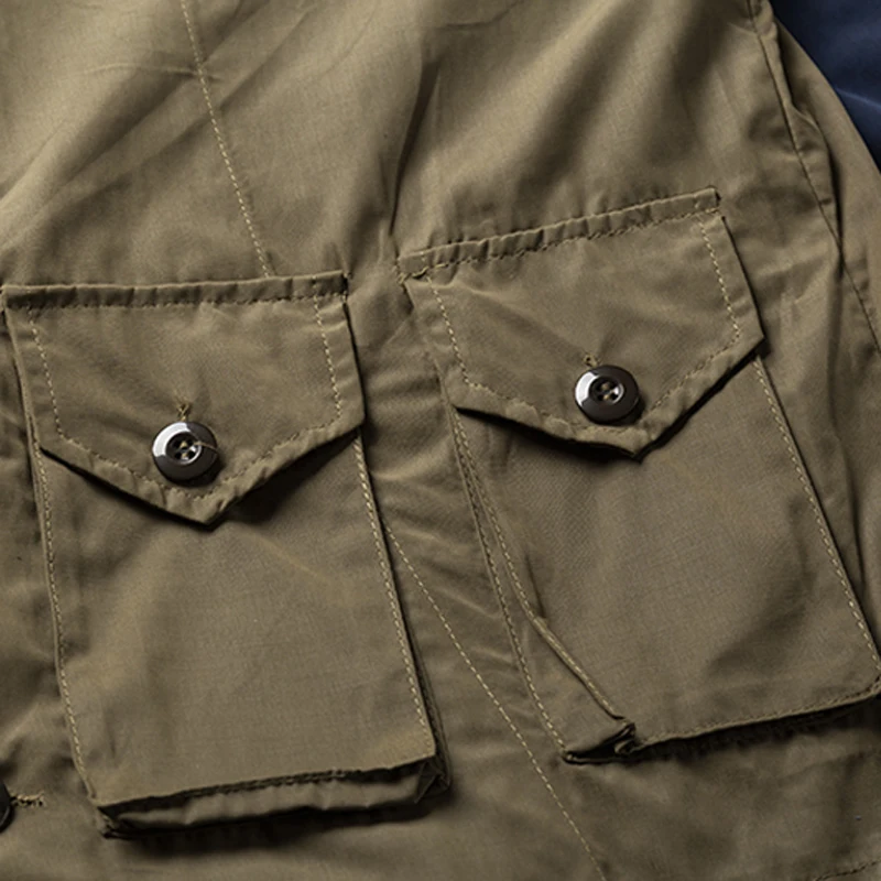 Японская модная ретро куртка Madness молодежная ветровка с несколькими карманами и