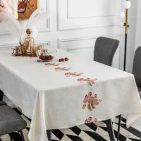 cotton linen tablecloth for table cover wedding decoration rectangular tablecloths nordic track on the table cloths cloth home