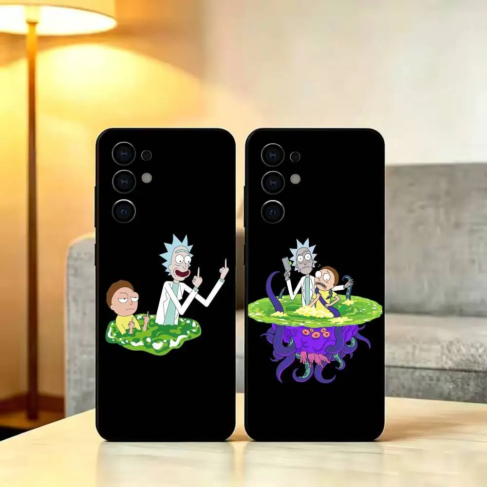 Фото Чехол для телефона Mad s-Scientist G-Grandson Trickes для Samsung S 25,24,23,22,30,21,10,9,Ultra,Plus,Lite,FE,4,5 G, черный силиконовый чехол №1