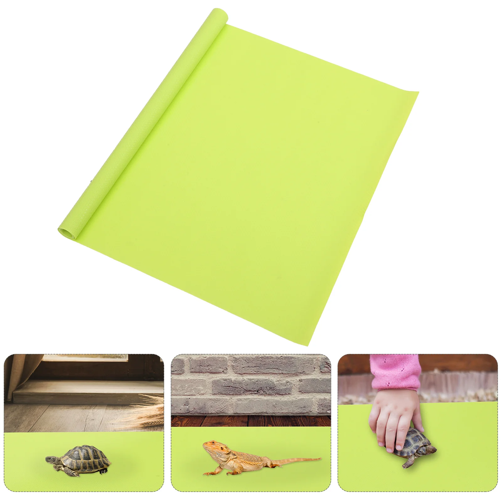 

2 Pcs Gecko Snakes Floor Bedding For Reptiles Aquarium Mat for Indoor