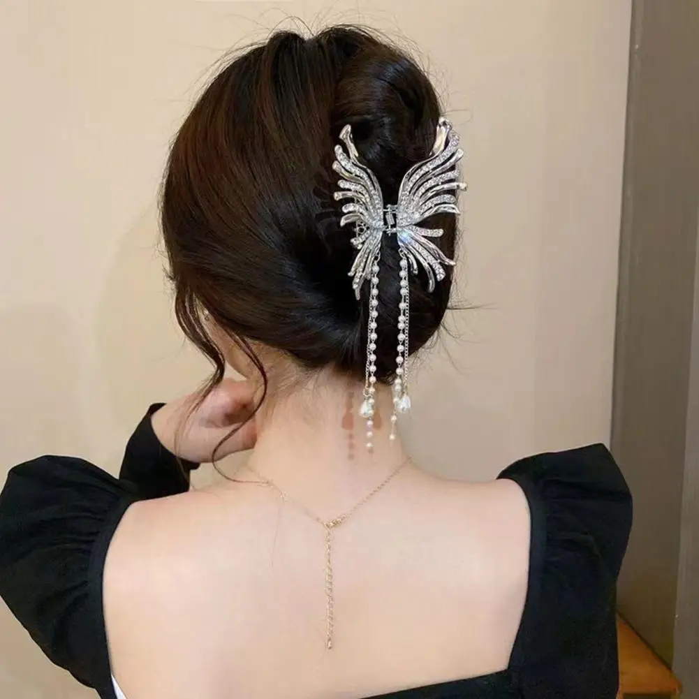 

Chic Hair Gripper Butterflies Shape High-end Lightweight Women Hair Clip Exquisite Women Hair Gripper Hair Styling Tool