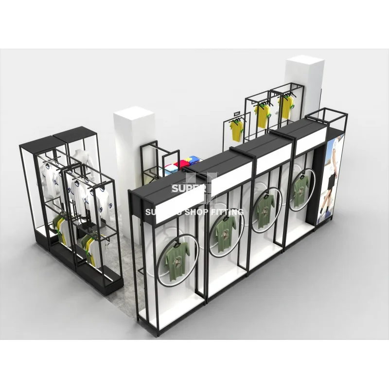 (Под заказ) Модный спортивный киоск для розничных торговых центров под заказ