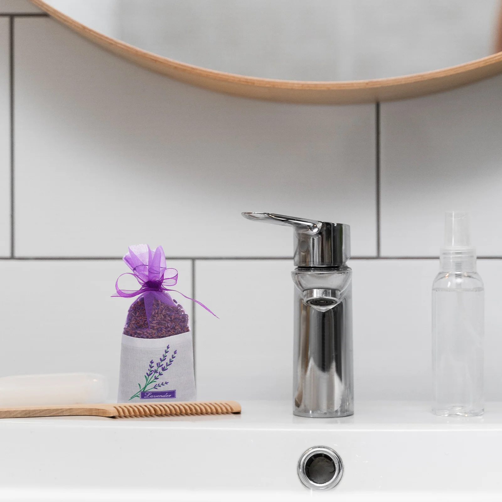 30 шт. пакеты с ароматом лаванды ароматный саше лента бутоны роз держатели для