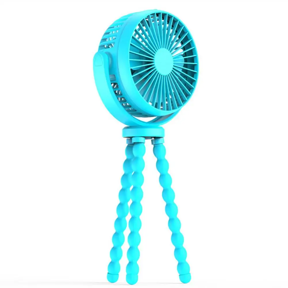 

Usb Rechargeable Cooling Fans Air Conditioning Low Noise Emergency Power Supply Portable Octopus Fan For Home Office Air Cooler