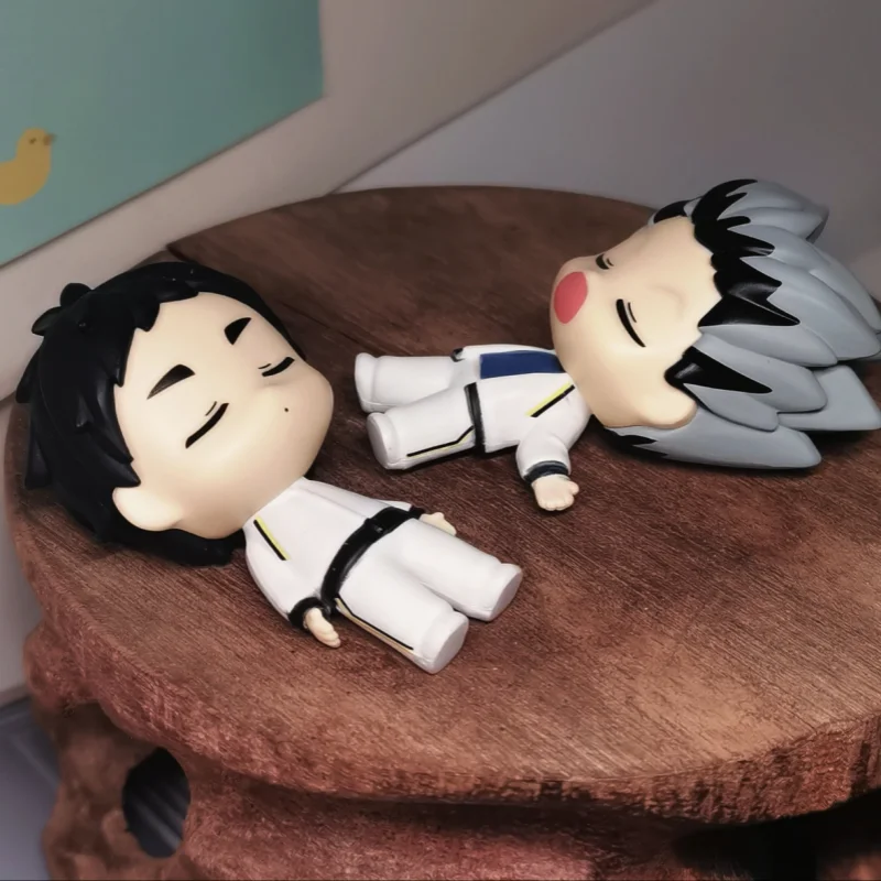 Фото Коллекционные мини-фигурки Bandai Namco Haikyuu: Серия «Спящие» (Vol.2), Гашапон, 4.5 см (Оикава Тоору, Мия Ацуму, Мия Осаму, Бокуто Коутаро, Акаши) №2