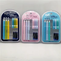 3 pcsset colored removable ink sac gel pens set for kids adult coloring0 280 380 5mm extra fine point cute stationery