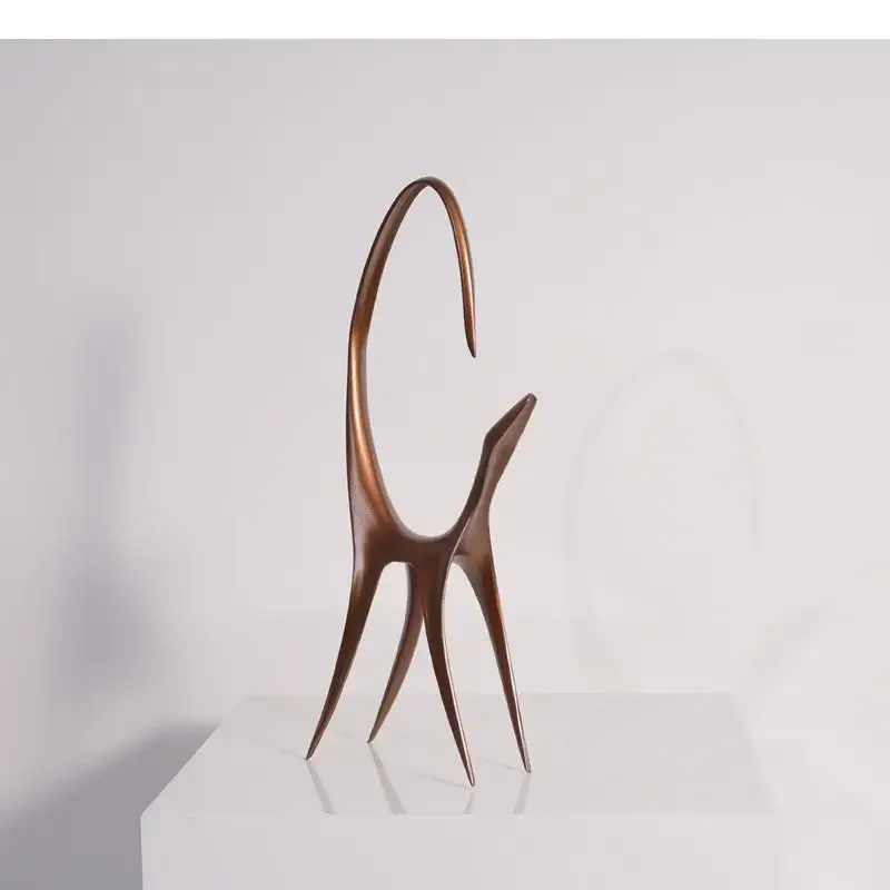 Скульптура abstraite dɺnimal de Женская ящерица