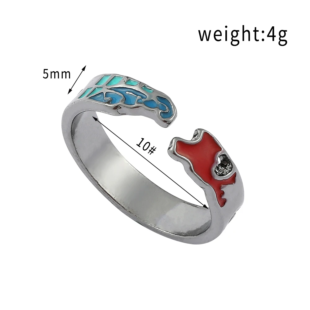 Сплав цинка Рассекатель демонов камадо танджиро косплей аниме винтажное кольца