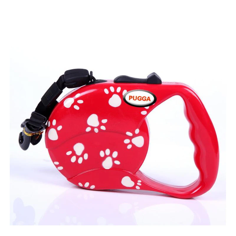 

3 M / 5 M Retractable Dog Leash Durable Nylon Dog Leash Automatic Extending Pet Walking Leads For Small Medium Dogs Pitbulls