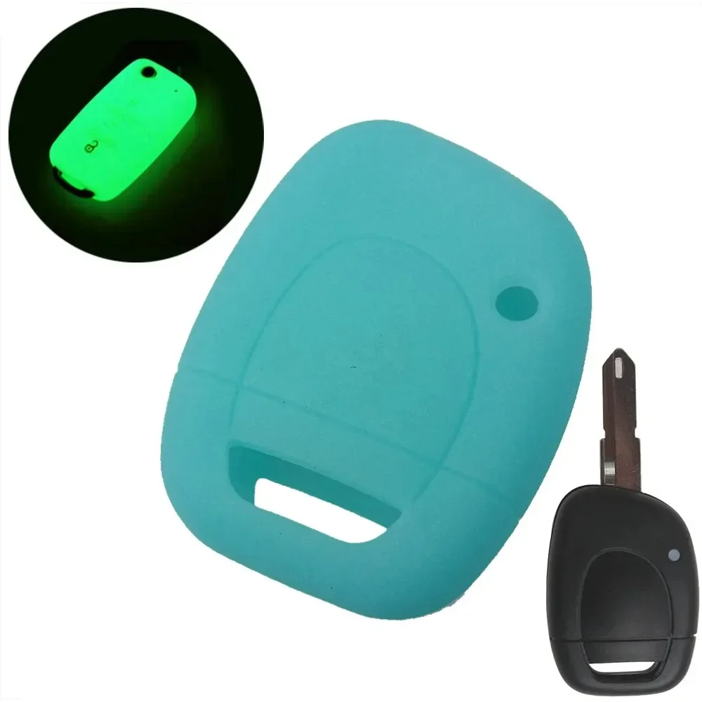 Силиконовый чехол для автомобильного ключа оболочка брелока подходит Renault Megane Clio