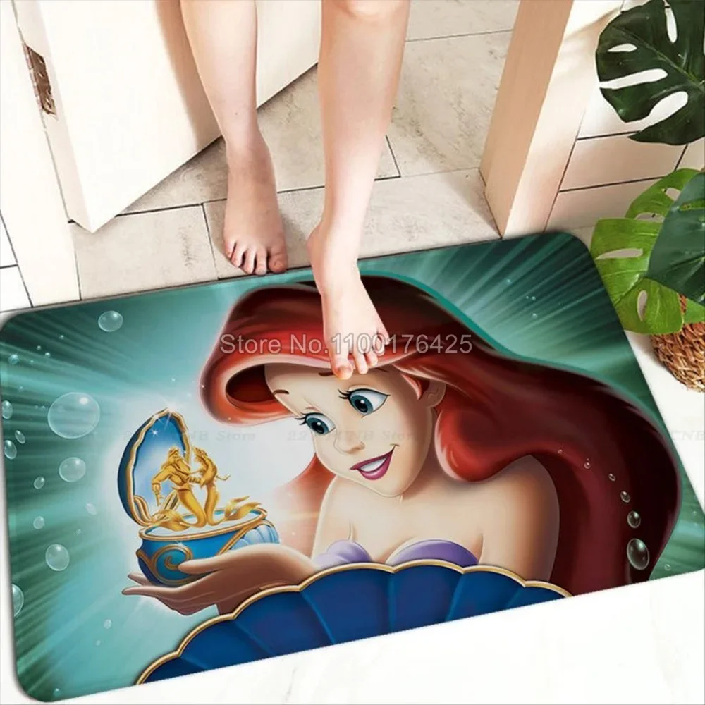 Живая маленькая Русалочка Ариэль ковры напольный коврик украшение для спальни