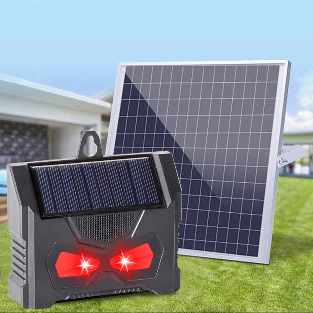 1/2 шт. ультразвуковой отпугиватель животных на солнечной батарее