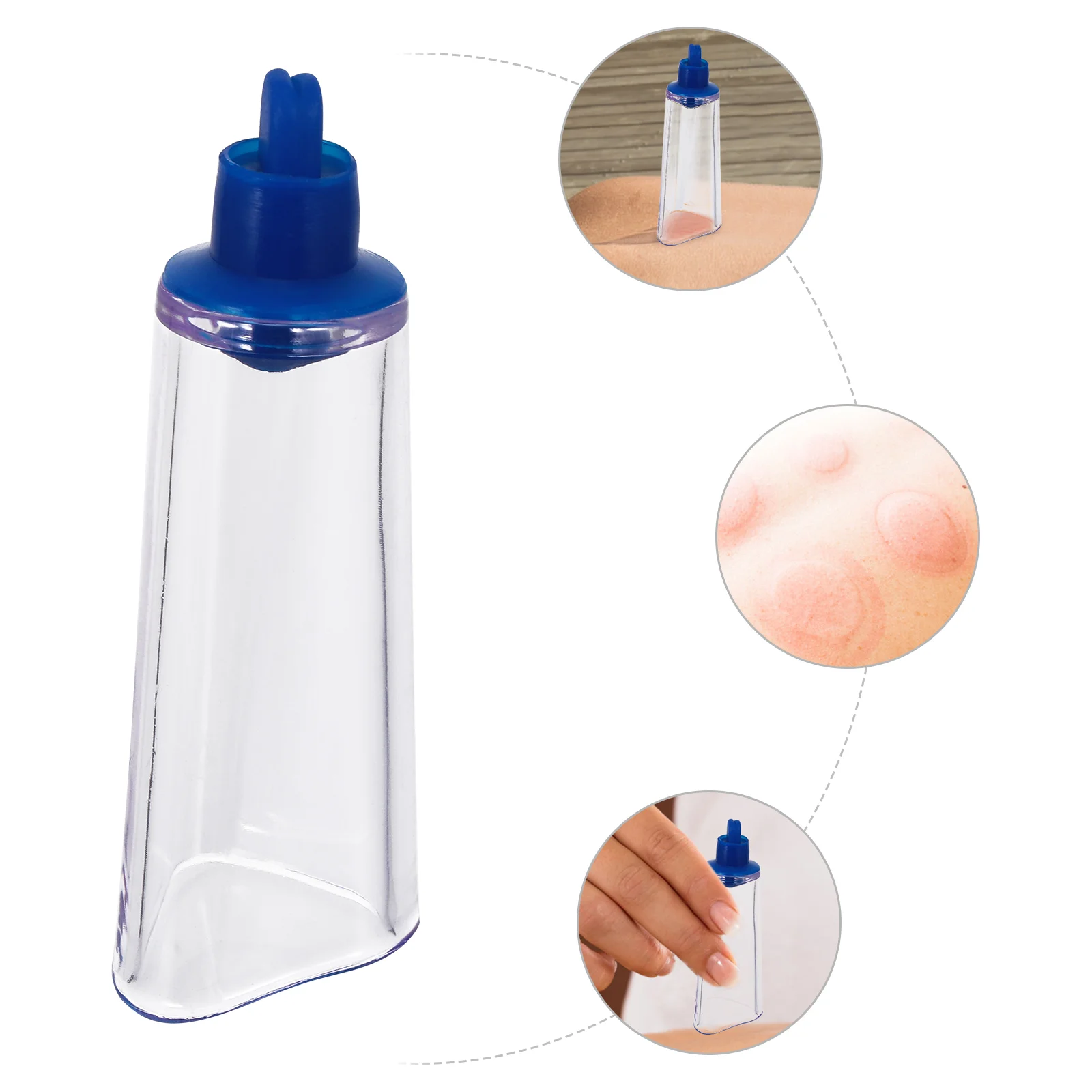 

2 Pcs Massaging Tools Cupping Device Physical Household Jars Vacuum Suction Moxibustion Physiotherapy