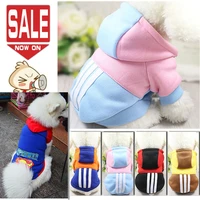 dog clothes winter warm pet dog jacket coat puppy hoodies button soft fleece clothing for small dogs cat chihuahua york costumes
