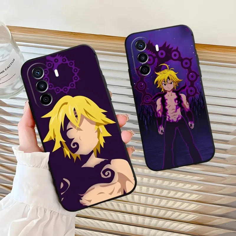 

Meliodas Anime Phone Case For Honor 50 60 70 30 20 I 10 Pro S SE V40 V30Pro V20 V9 V8 X30 X20 Fundas Coque
