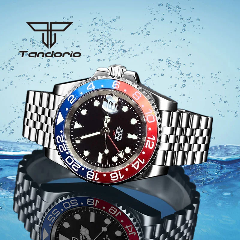 Часы мужские автоматические 200 м с сапфировым стеклом 120 кликов - купить по