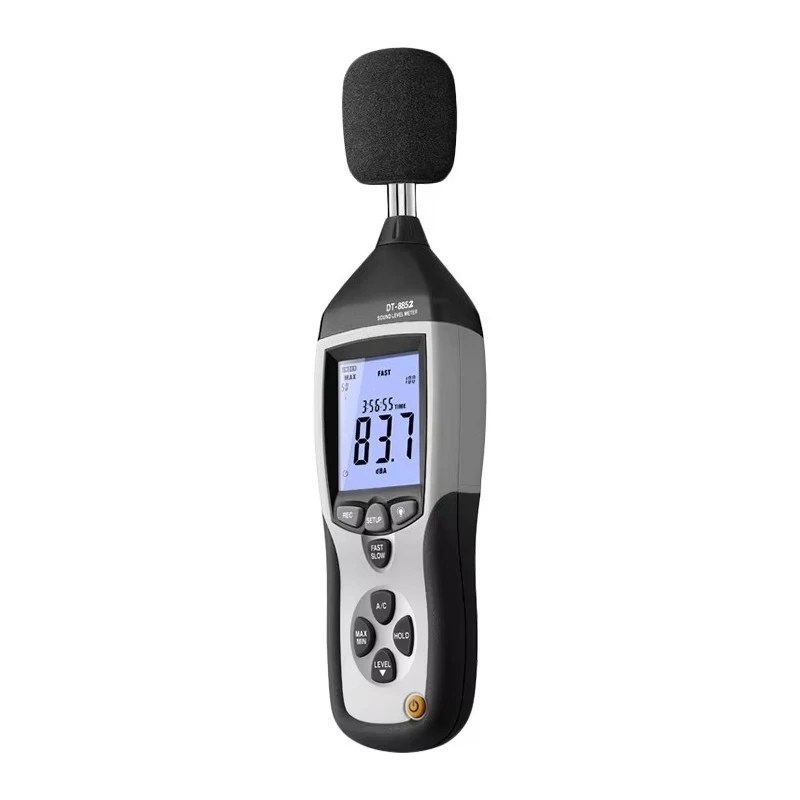 Измеритель уровня шума DT-8852 — высокоточный измеритель децибел с USB-передачей данных и хранилищем данных 32700 (art.: 3920d2bb6318a) - 3920d2bb6318a