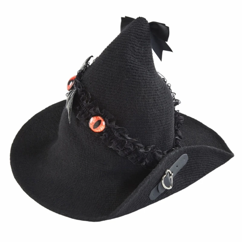 

Halloween Witch Hat For Women Wool Witch Hat Witch Halloween Cosplays Wizard Hat