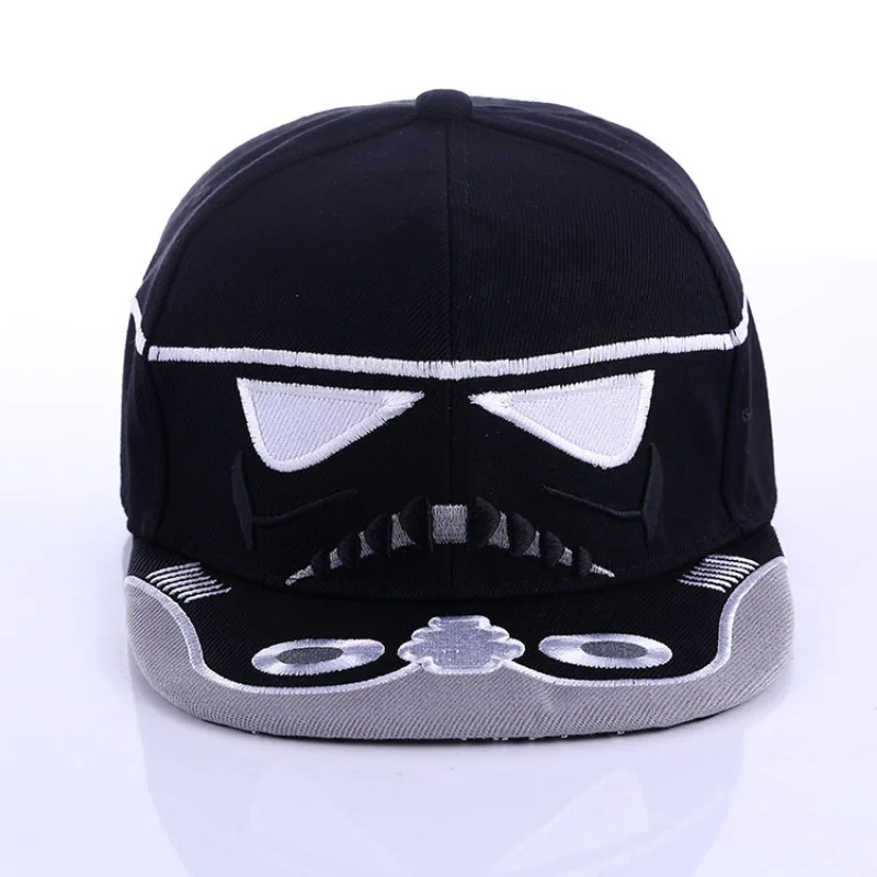 

Hot Spring Autumn Designer Embroidery Breathable Hat For Men Women Hip Pop Devil Cavalry Adjustable White Black Baseball Cap Men