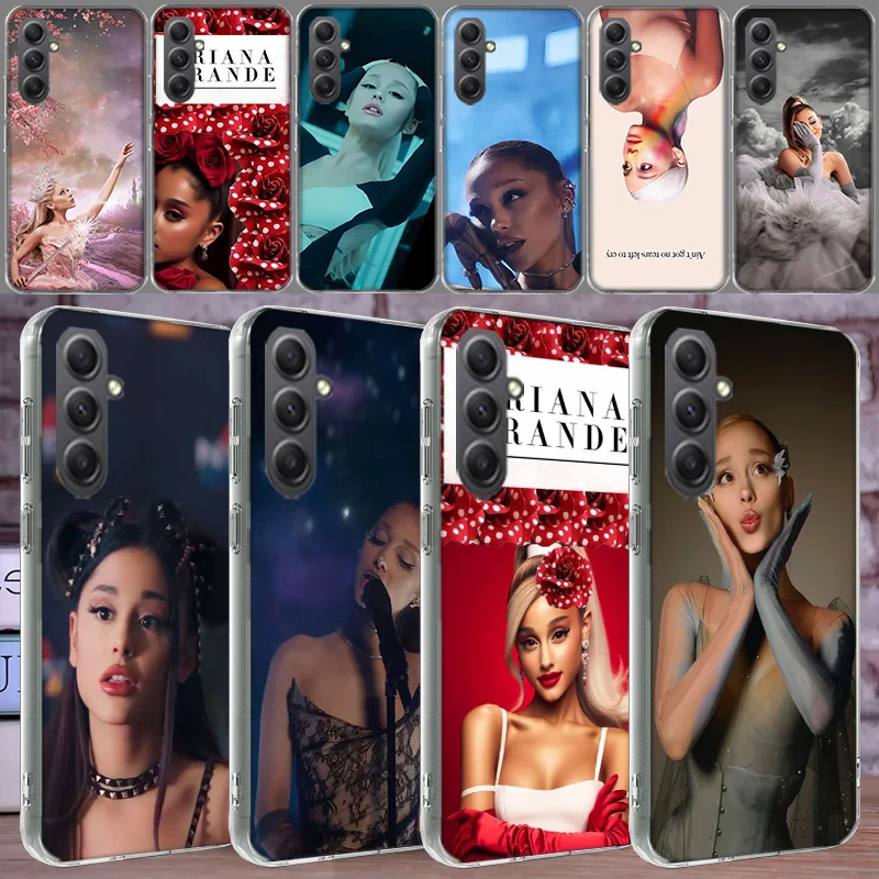 Фото Чехол для телефона Ariana Grande для Samsung Galaxy A54 A14 A24 A34 A17 A37 A57 A55 A35 A25 A15 A16 A26 A36 A56 A13 A23 A33 A53 A52S A12 №1