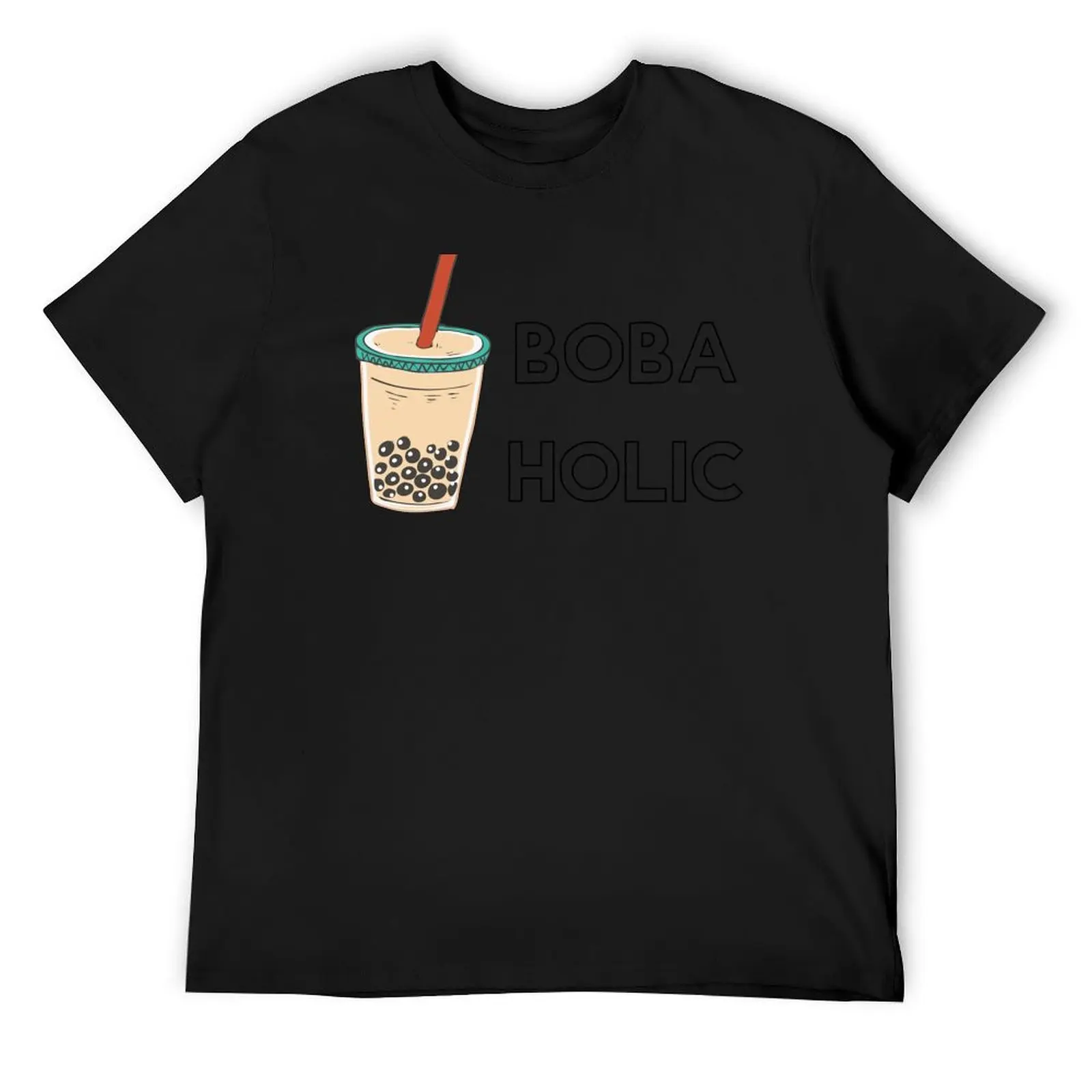 Футболка BOBA-HOLIC футболки с рисунком простые аниме для мужчин
