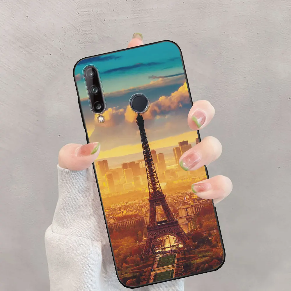 Чехол для Huawei Y7P Y8P красивые чехлы телефонов с цветами Y9P чехол Y6P Y5P Защитный