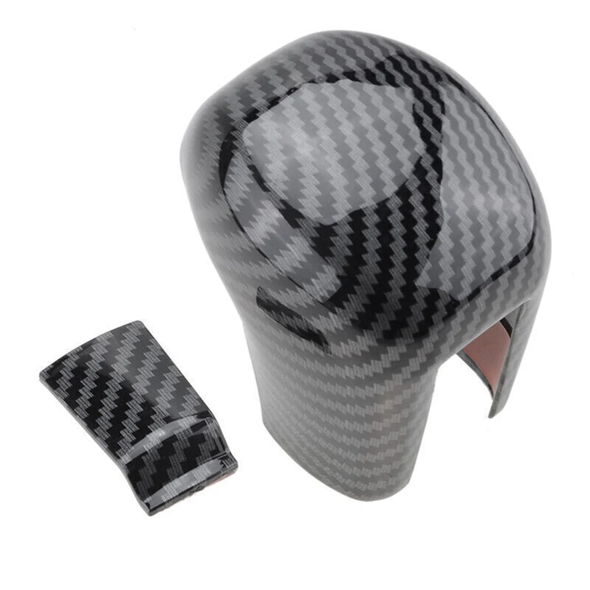 Черная внутренняя накладка ручки переключения передач из углеродного волокна