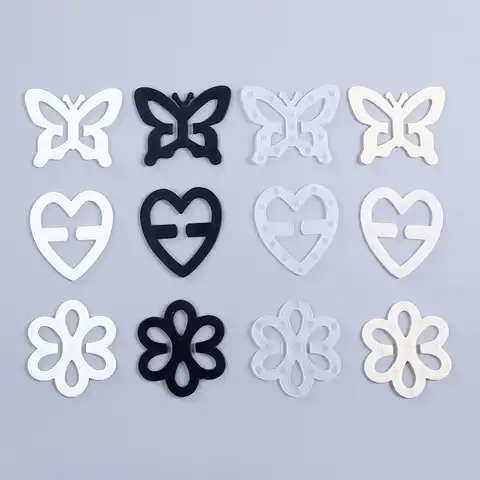 3Pcs/set Bra Buckle Invisible Bra Clips Underwear Fasteners Stealth Buckle Straps Holders Intimates Accessories Plastic
