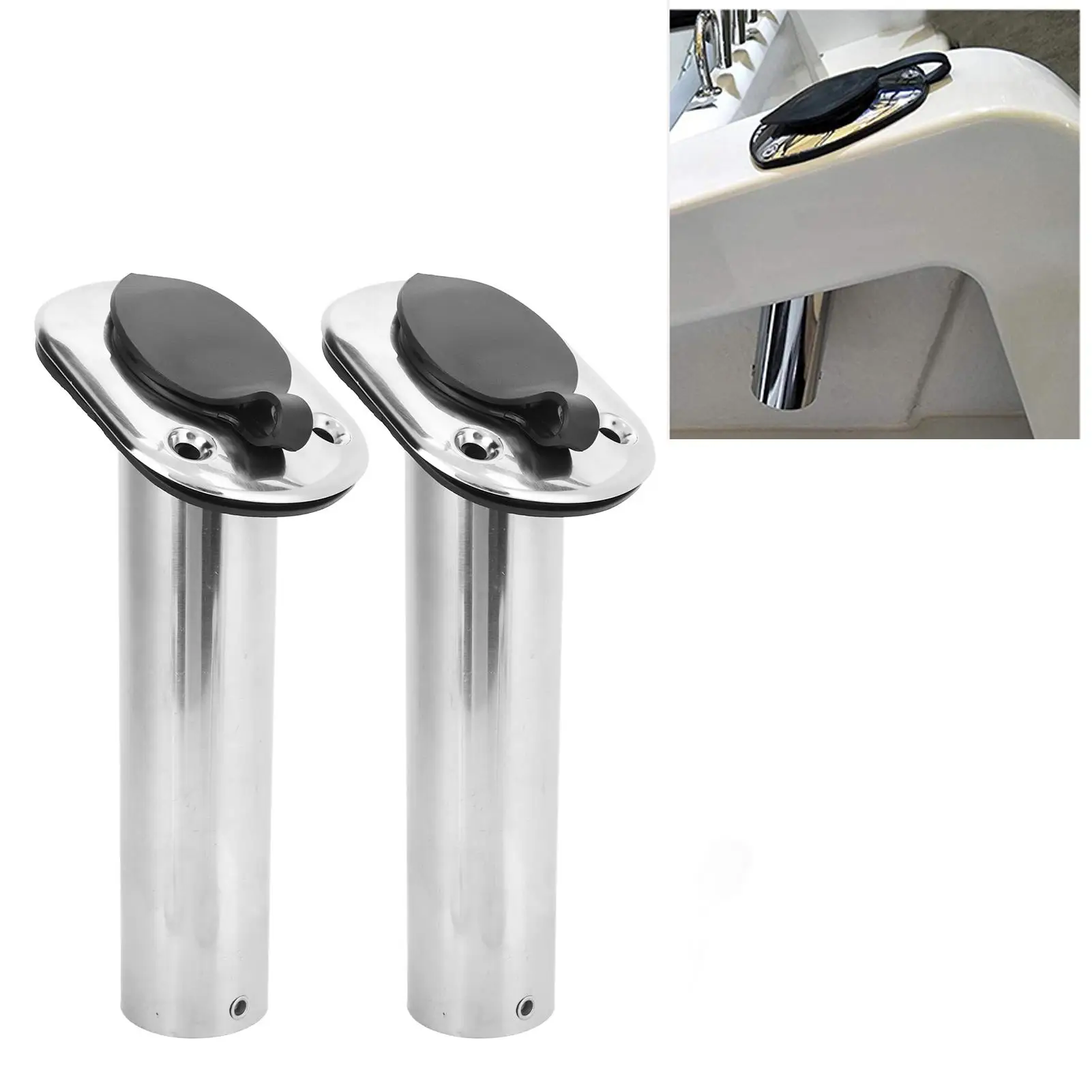 Зажим для держателя удочки из нержавеющей стали 316 нержавеющее крепление