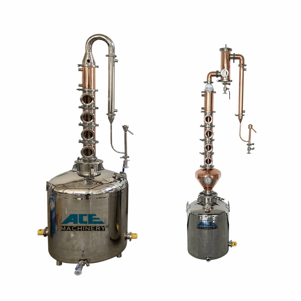 

SS304 SS316L Stainless Steel Moonshine Industrial Alcohol Distillation Equipment For Sale